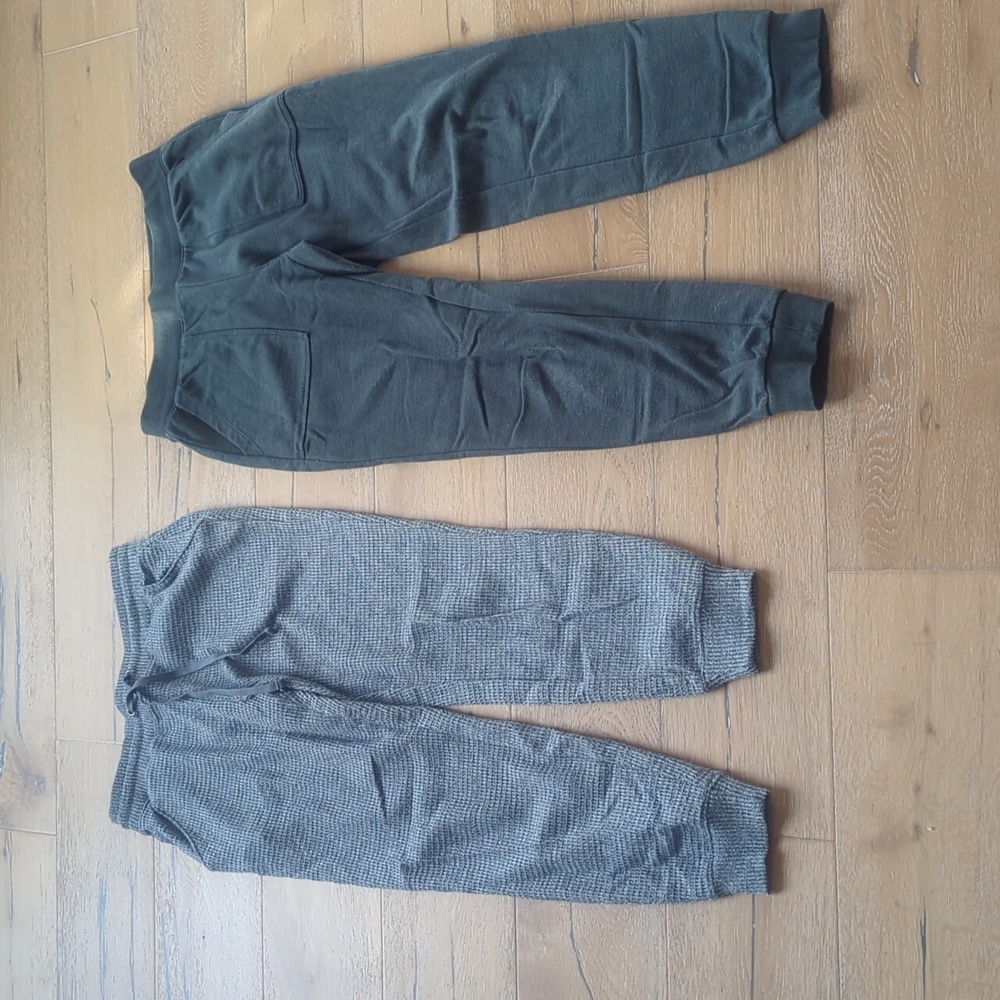 Lot of 2 pre-owned joggers by sonoma